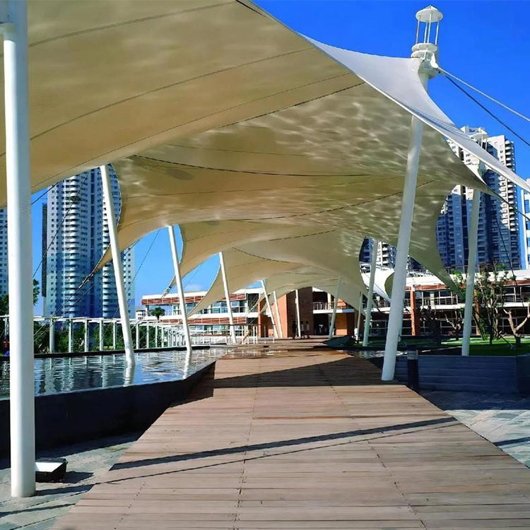 蒲城县膜结构景观棚