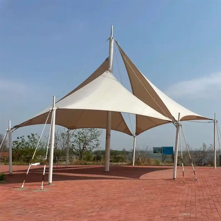 蒲城县膜结构景观棚