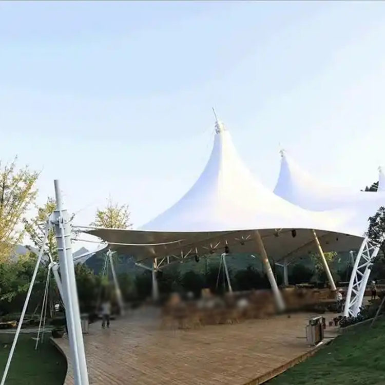 蒲城县膜结构景观棚