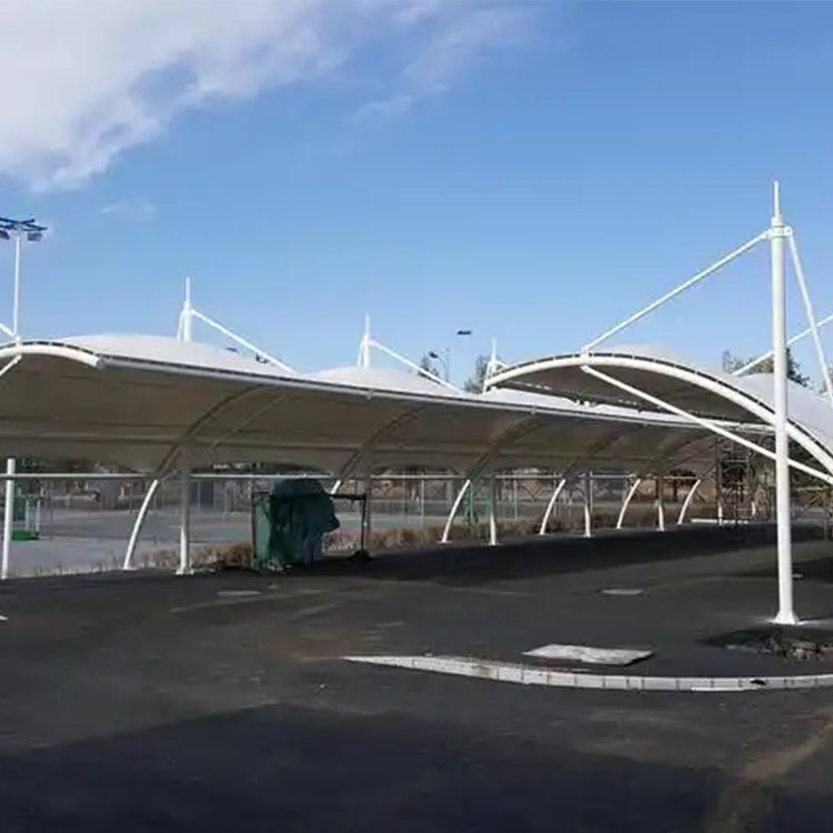 蒲城县膜结构电动车棚