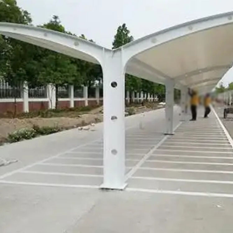 蒲城县膜结构电动车棚