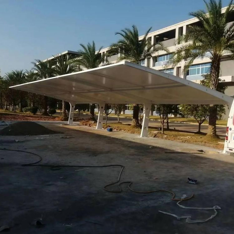 蒲城县膜结构汽车棚